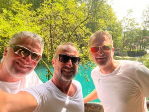 Die Herren 40-2 am Blautopf