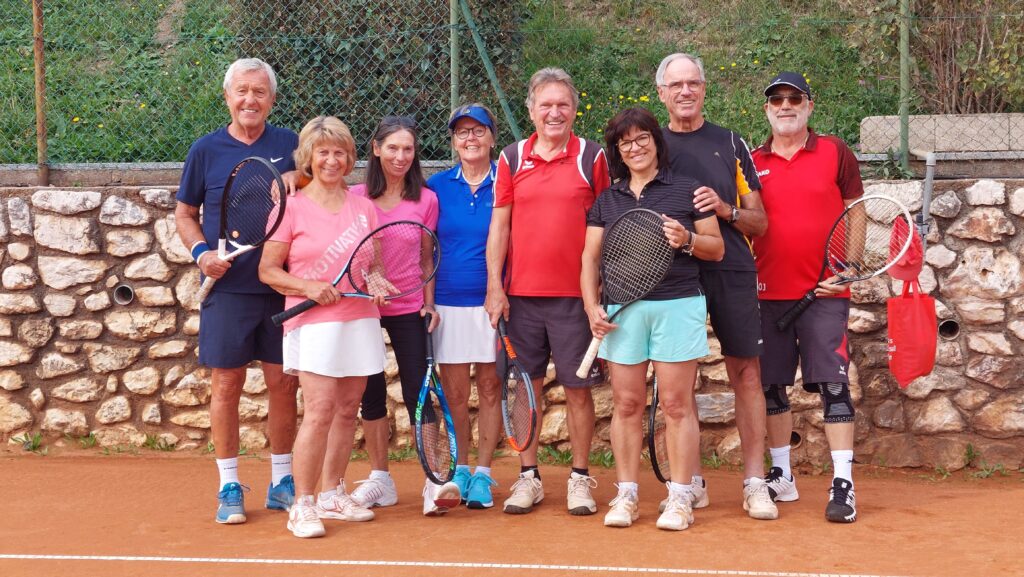 TCL-Tennissenioren spielen Mixed am Gardasee